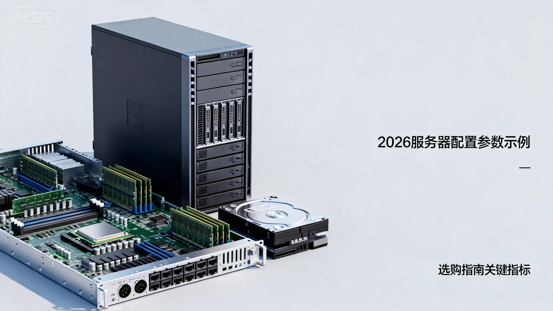 如何选择服务器配置?2026年服务器选购指南大全 2026年服务器选购指南大全