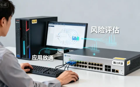 防火墙策略调整，为何同时放通应用与端口，安全风险如何平衡？
