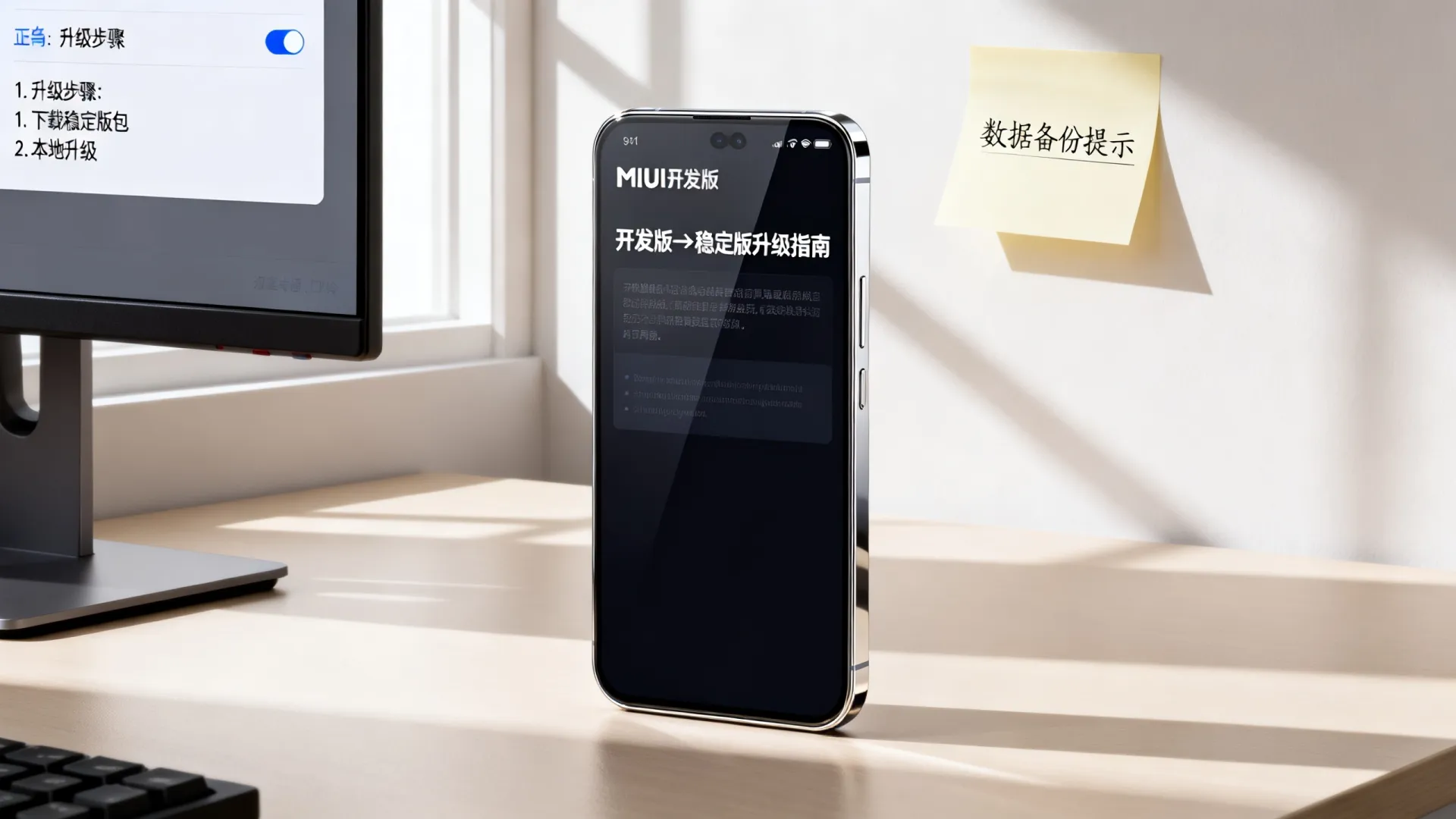 miui 开发版升级稳定版