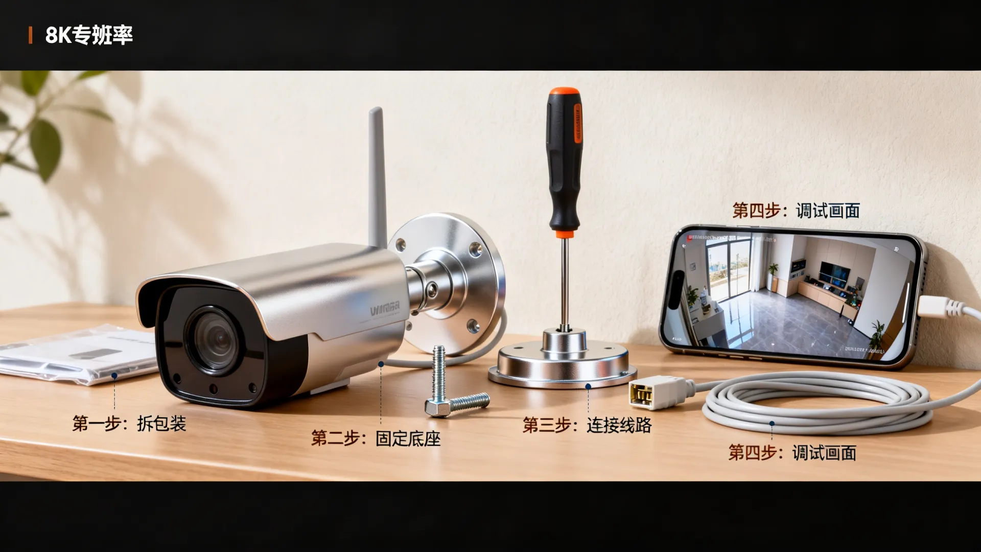 监控摄像头怎么安装视频教程 监控摄像头怎么安装视频教程