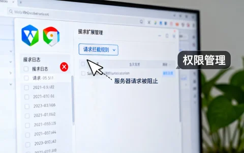 浏览器扩展为何拦截服务器请求？快速解决请求被阻止问题