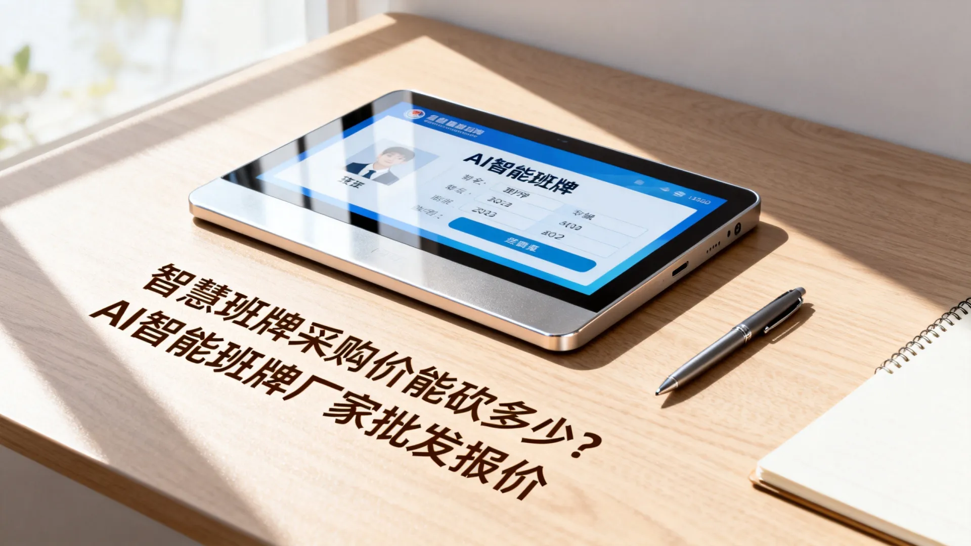 智慧班牌采购价能砍多少?AI智能班牌厂家批发报价 AI智能班牌厂家批发报价