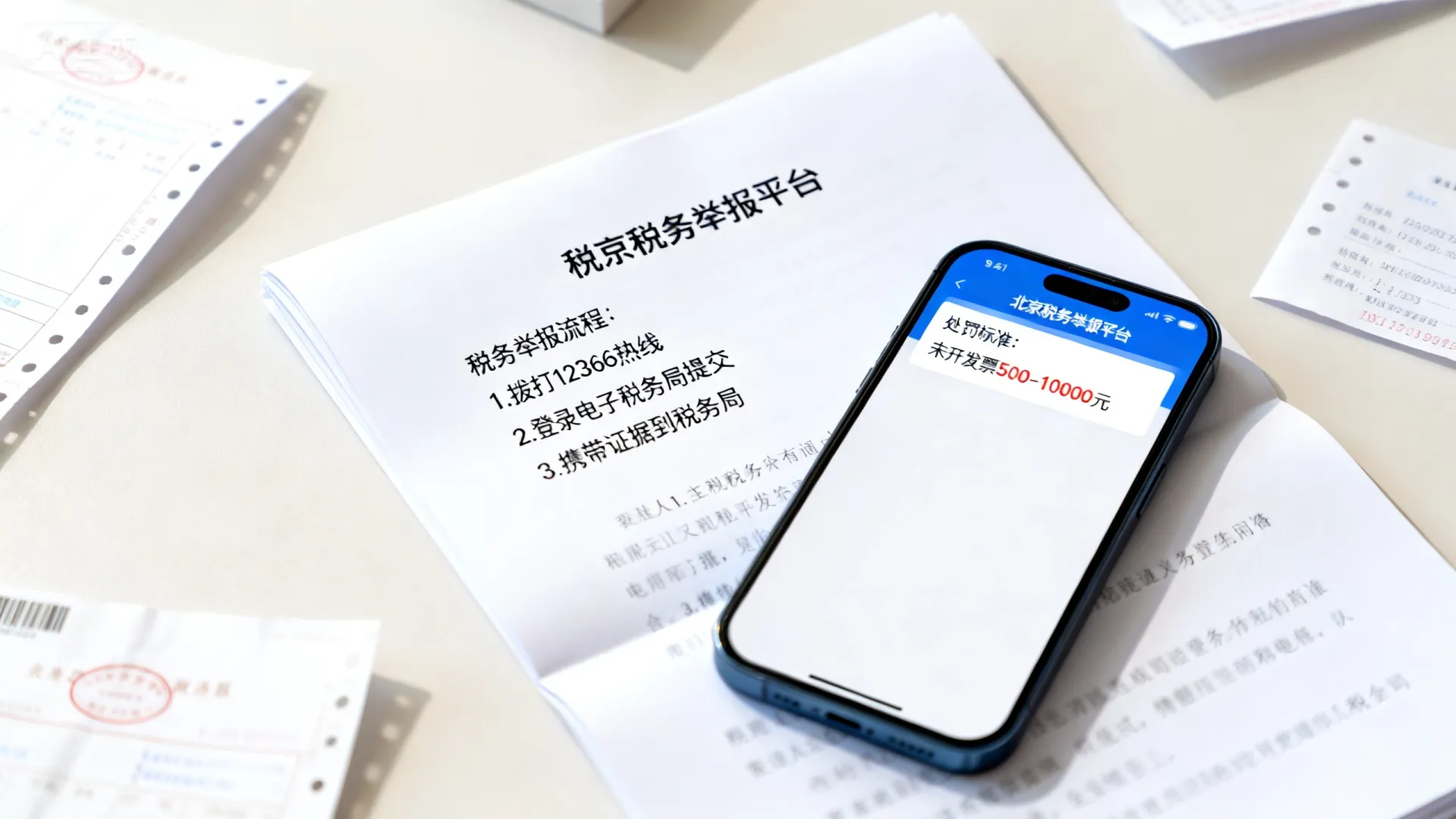 北京商家不开发票怎么投诉?税务举报流程及处罚标准 北京商家不开发票怎么投诉?税务举报流程及处罚标准