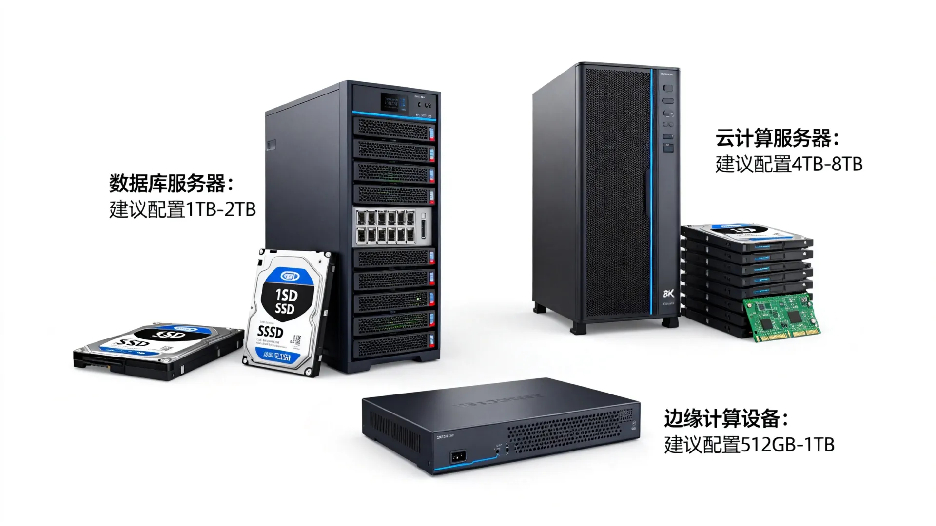 服务器固态ssd硬盘存储大小
