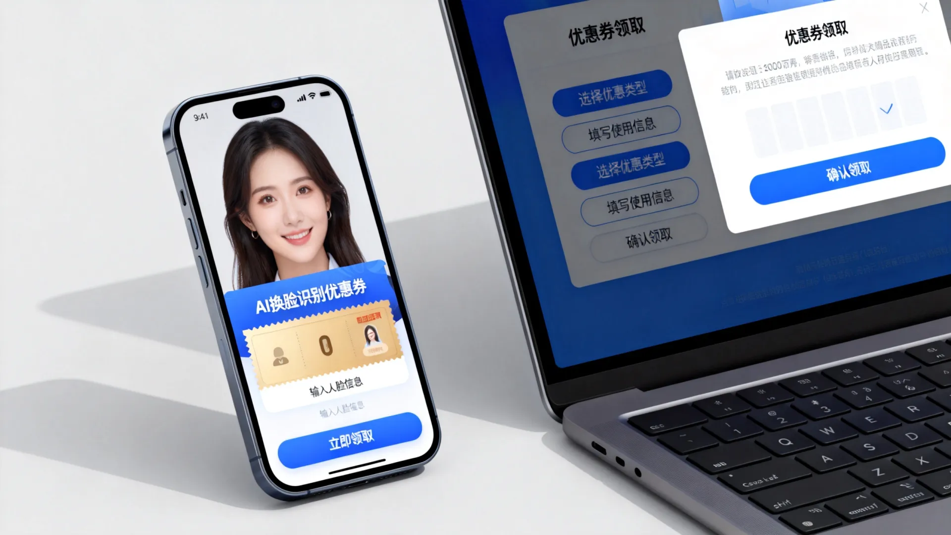 AI换脸识别优惠卷 AI换脸识别优惠卷