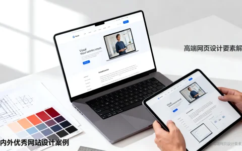 国内外优秀网站设计有哪些，如何设计出高端网页？