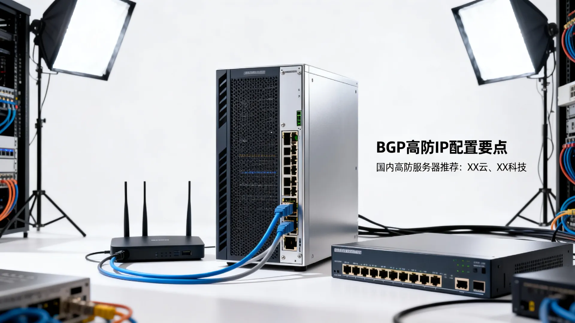 如何配置国内大宽带BGP高防IP
