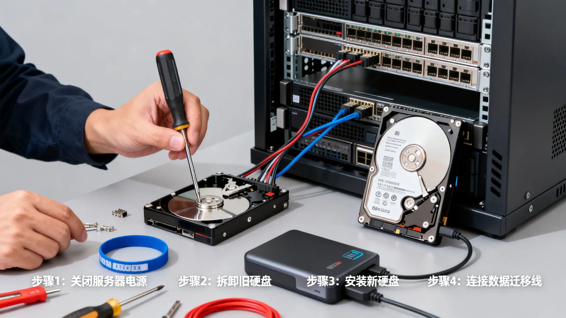 服务器更换硬盘后转换 服务器更换硬盘后转换