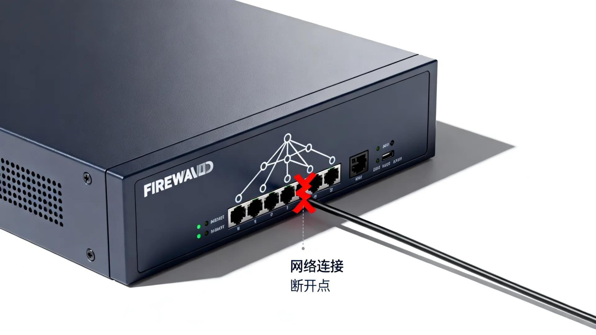 防火墙如何断开网络连接 防火墙如何断开网络连接