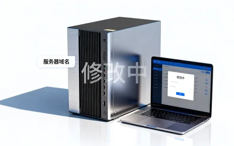 服务器域名修改吗