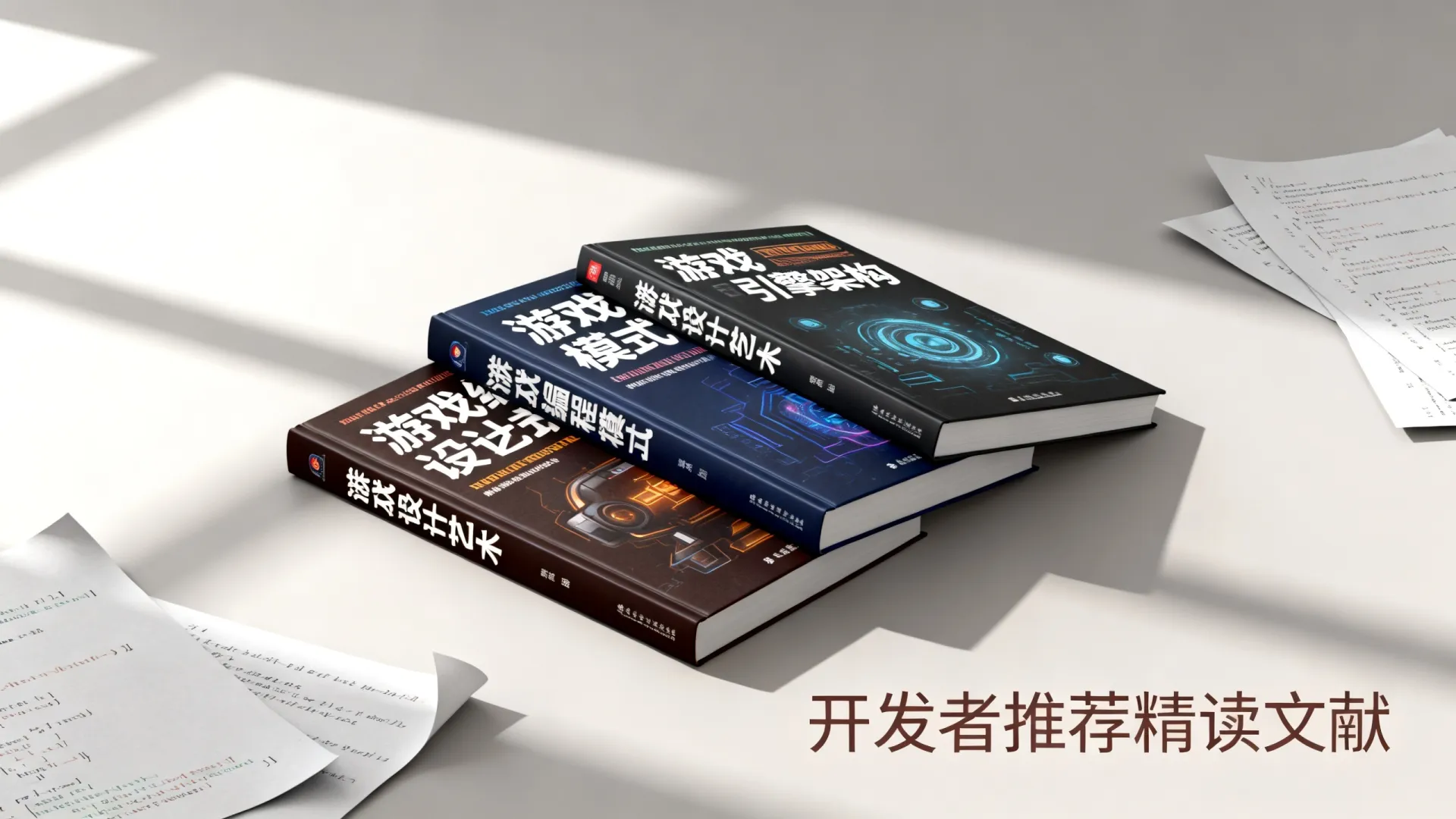 游戏开发必读书籍推荐,哪些文献值得开发者精读? 哪些文献值得开发者精读
