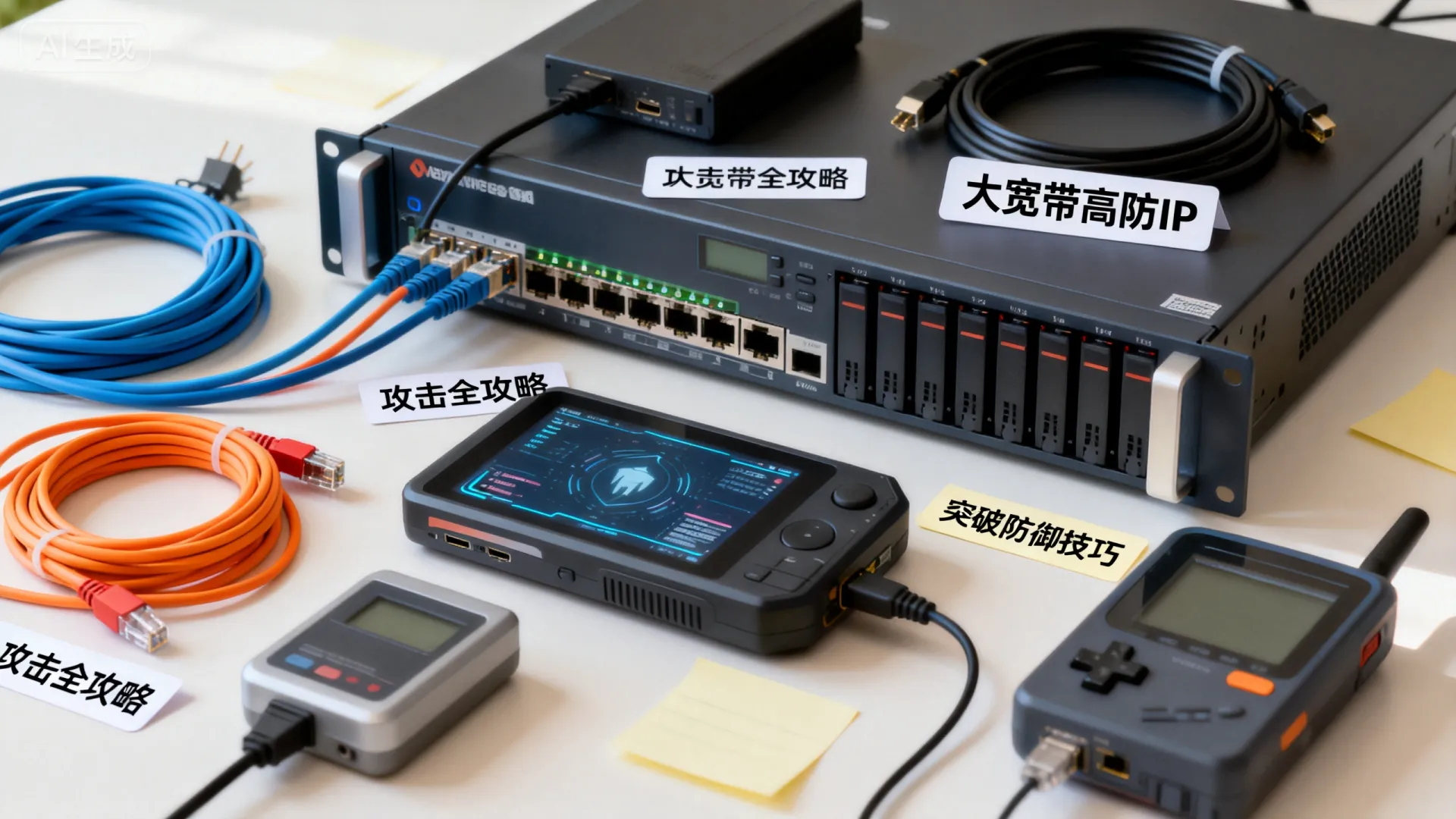 国内大宽带高防IP服务器攻击全攻略,高效突破防御技巧 - 怎么攻击高防服务器?网络安全流量词 国内大宽带高防IP服务器攻击全攻略