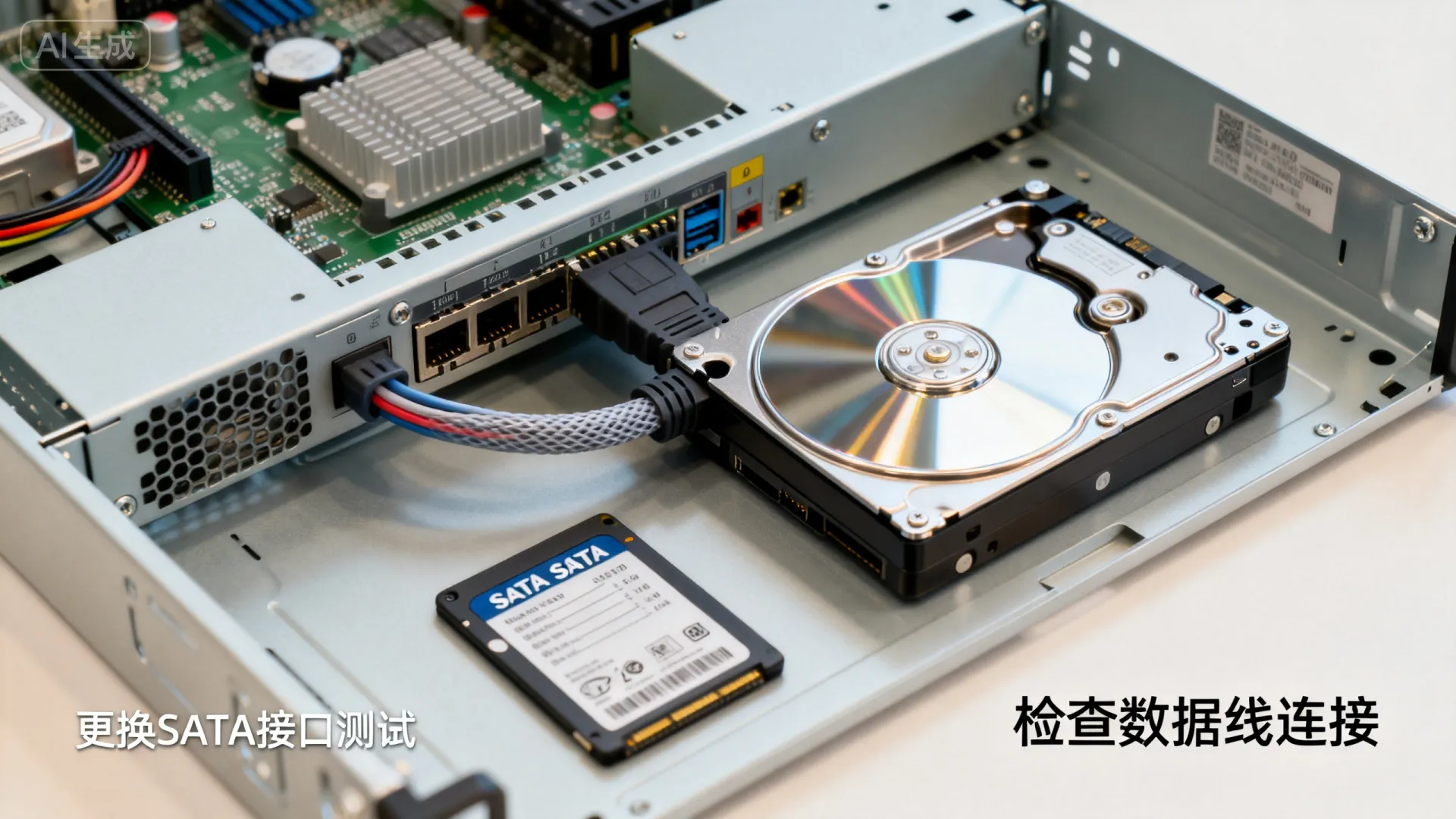 服务器硬盘无法识别原因？硬盘故障排查解决方案