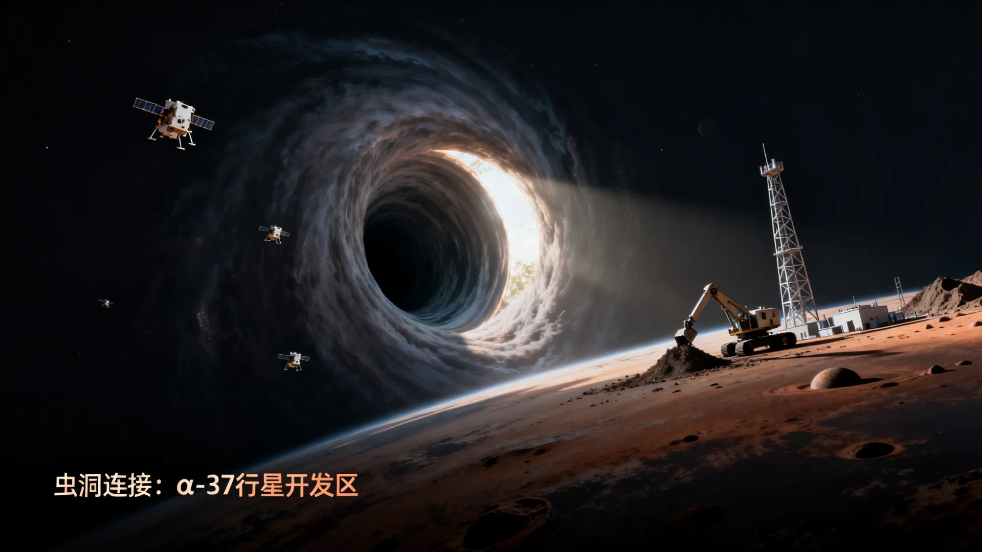 虫洞如何实现行星开发?揭秘星际旅行新突破! 虫洞如何实现行星开发