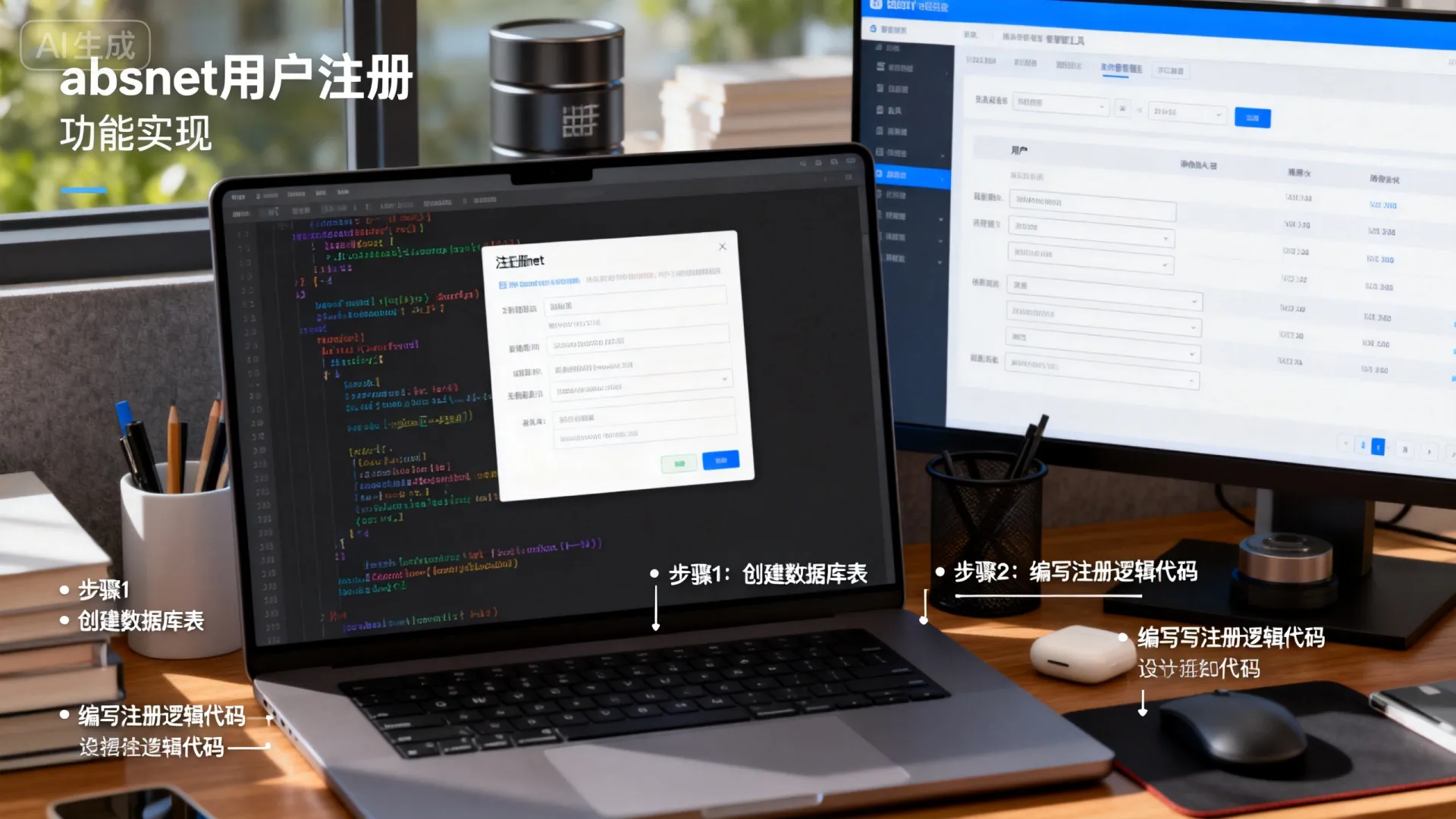 如何实现aspnet用户注册功能?详细步骤教程 如何实现aspnet用户注册功能?详细步骤教程