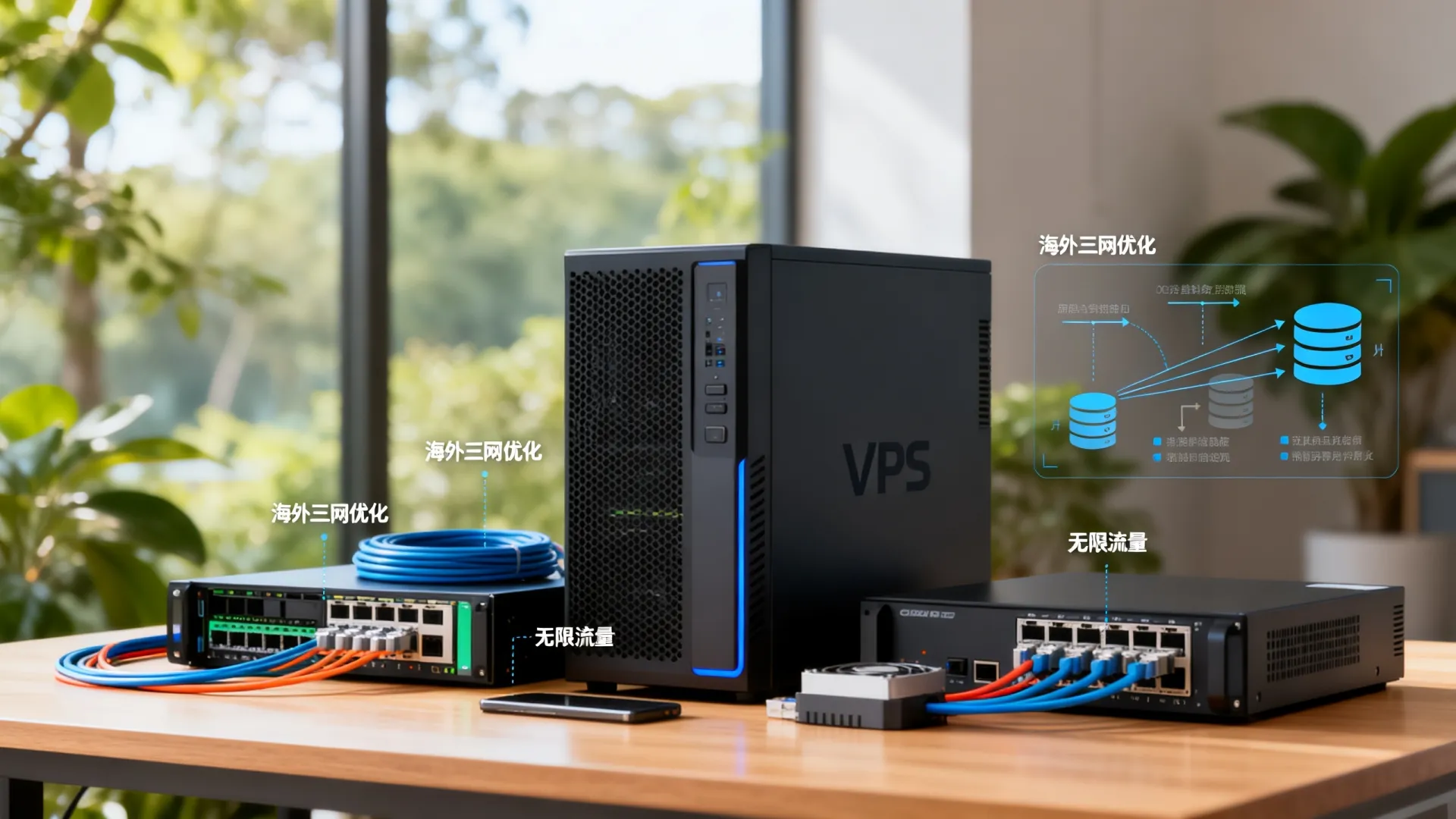 海外三网优化 无限流量VPS