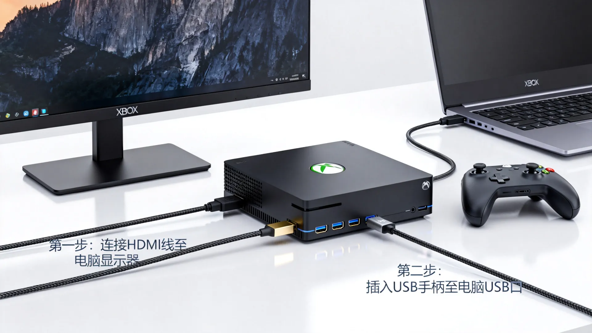 xbox连pc教程