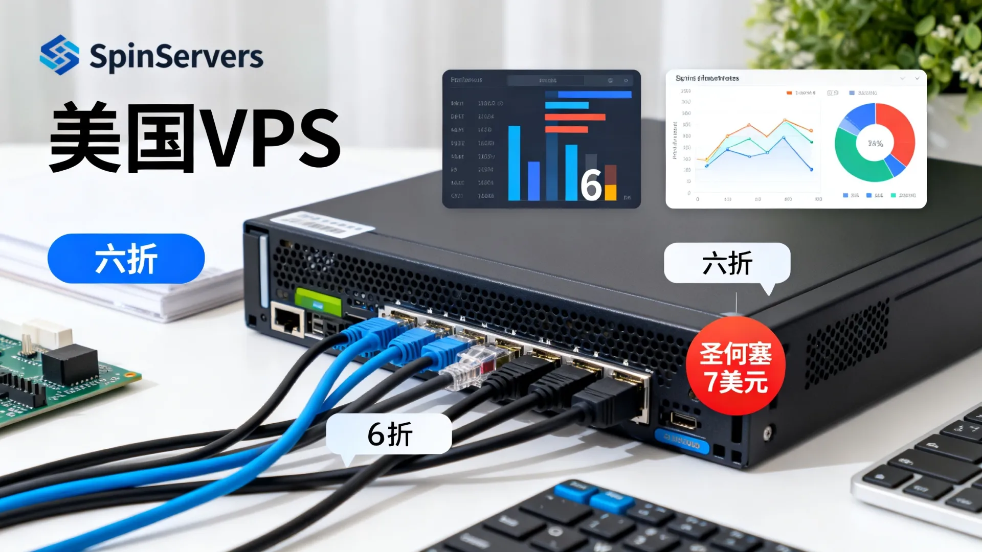 2026年 SpinServers美国圣何塞/达拉斯VPS六折:7美元/月起,硬件资源独享,支持支付宝/微信支付/Paypal 2026年 SpinServers美国圣何塞