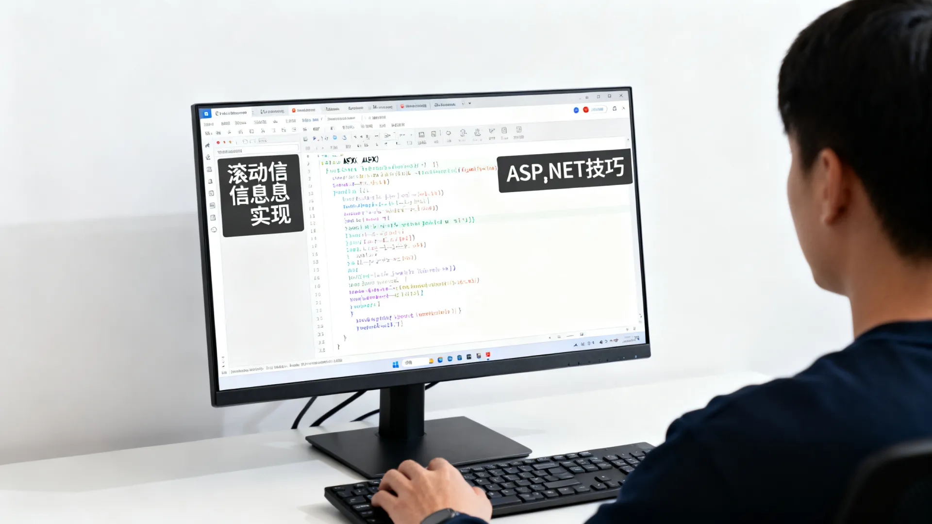 如何实现ASPX页面滚动信息?高效ASP.NET技巧分享 如何实现ASPX页面滚动信息?高效ASP.NET技巧分享