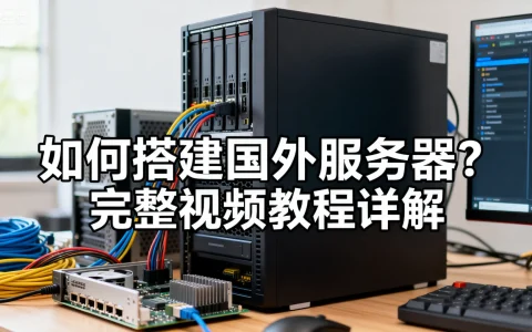 如何搭建国外服务器？完整视频教程详解