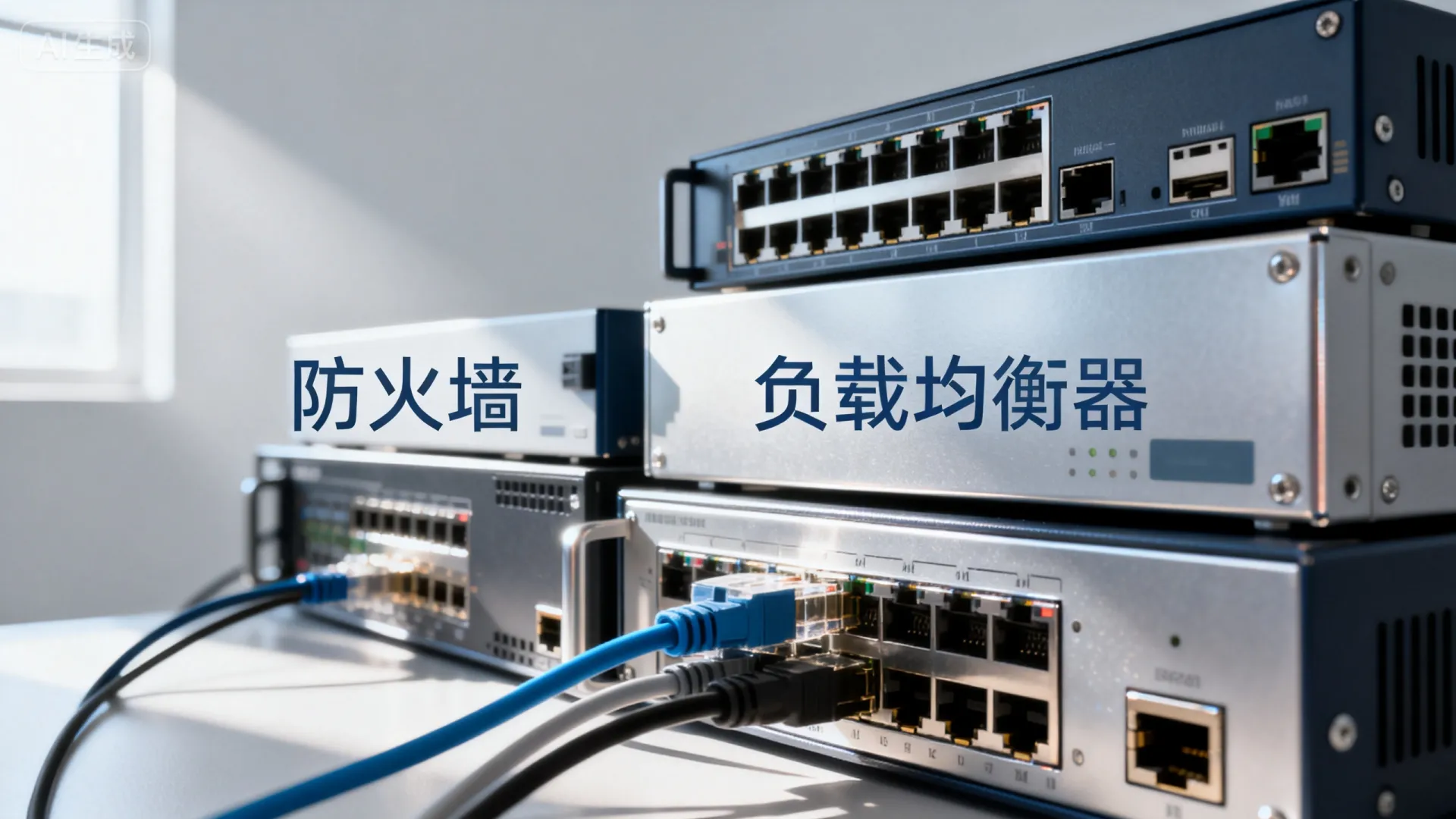 防火墙放置在负载均衡