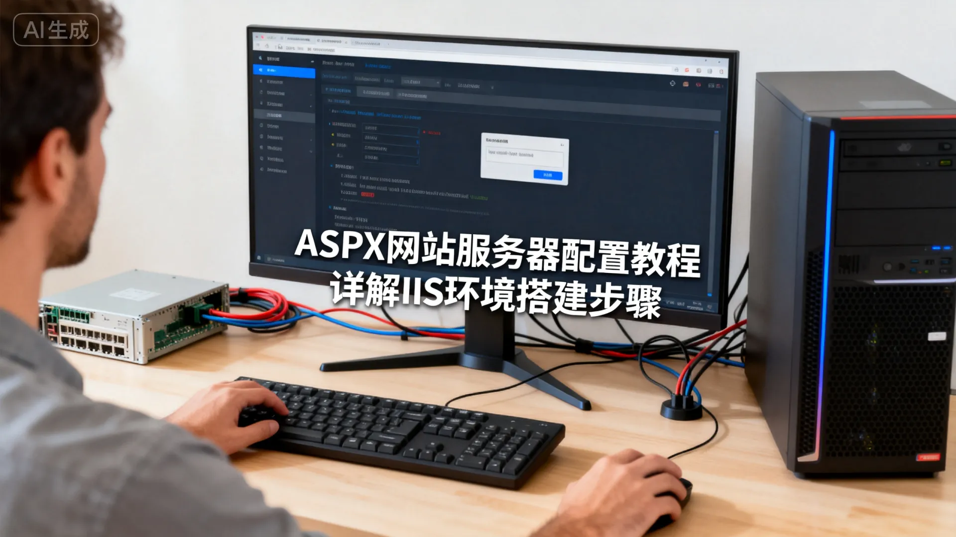 ASPX网站服务器配置教程？详解IIS环境搭建步骤
