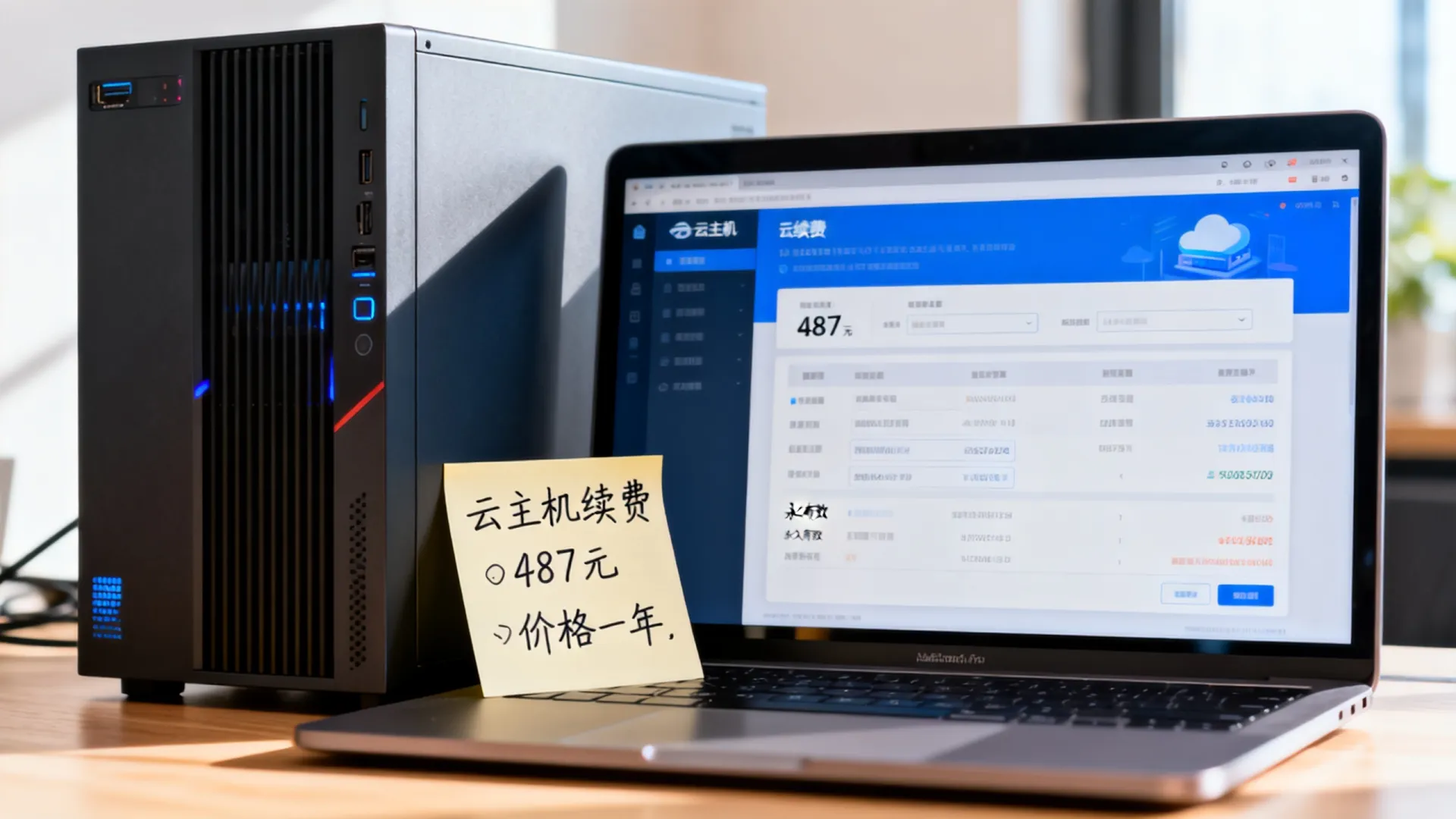 云主机续费487元永久有效?云主机续费价格多少一年 云主机续费487元永久有效
