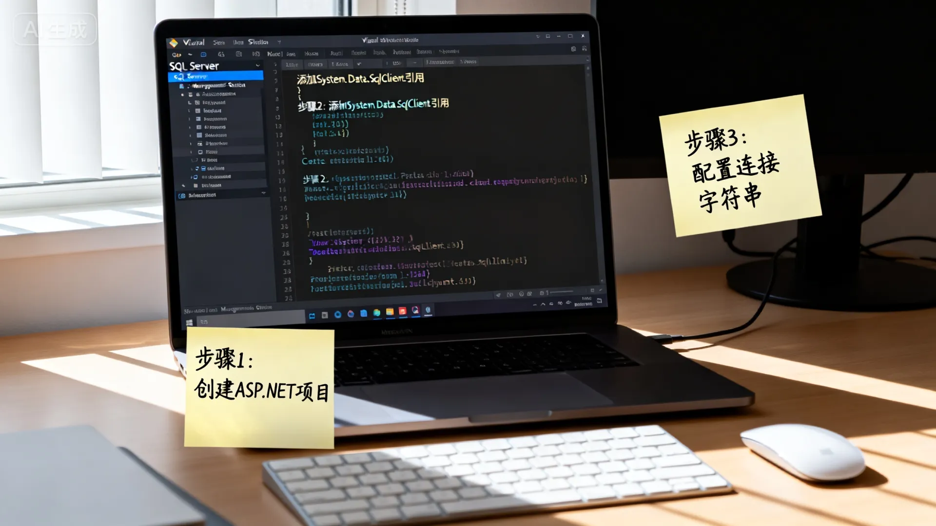 ASP.NET如何连接SQL Server数据库？详细步骤教程