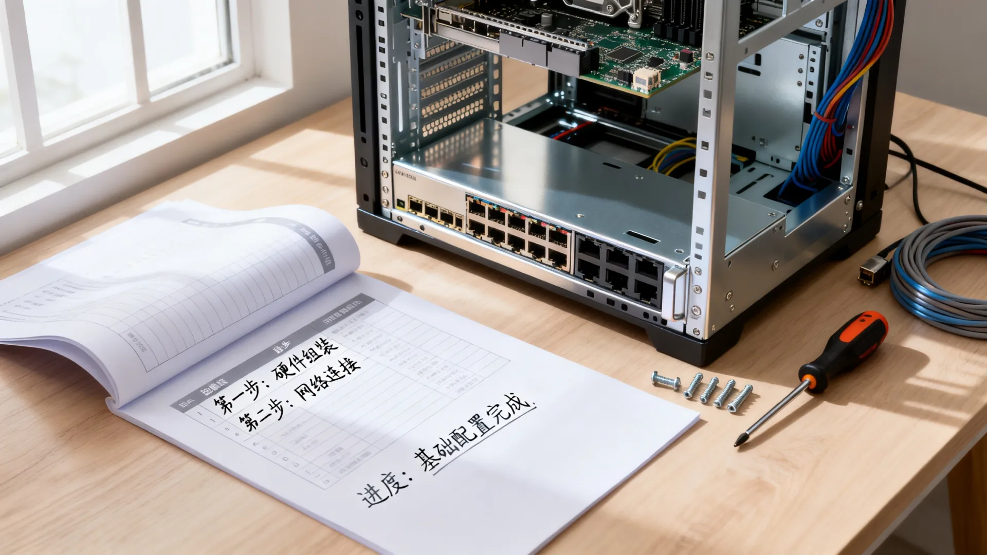 服务器搭建与配置教学进度表