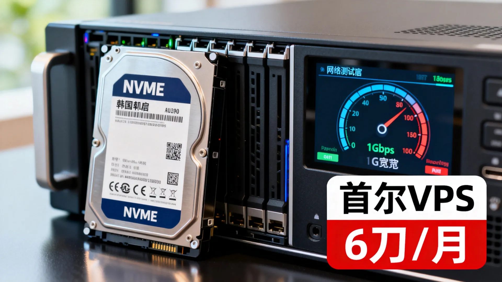 首尔VPS实测如何?NVMe+1Gbps仅6刀/月,韩国机房评测 首尔VPS实测如何?NVMe+1Gbps仅6刀/月,韩国机房评测