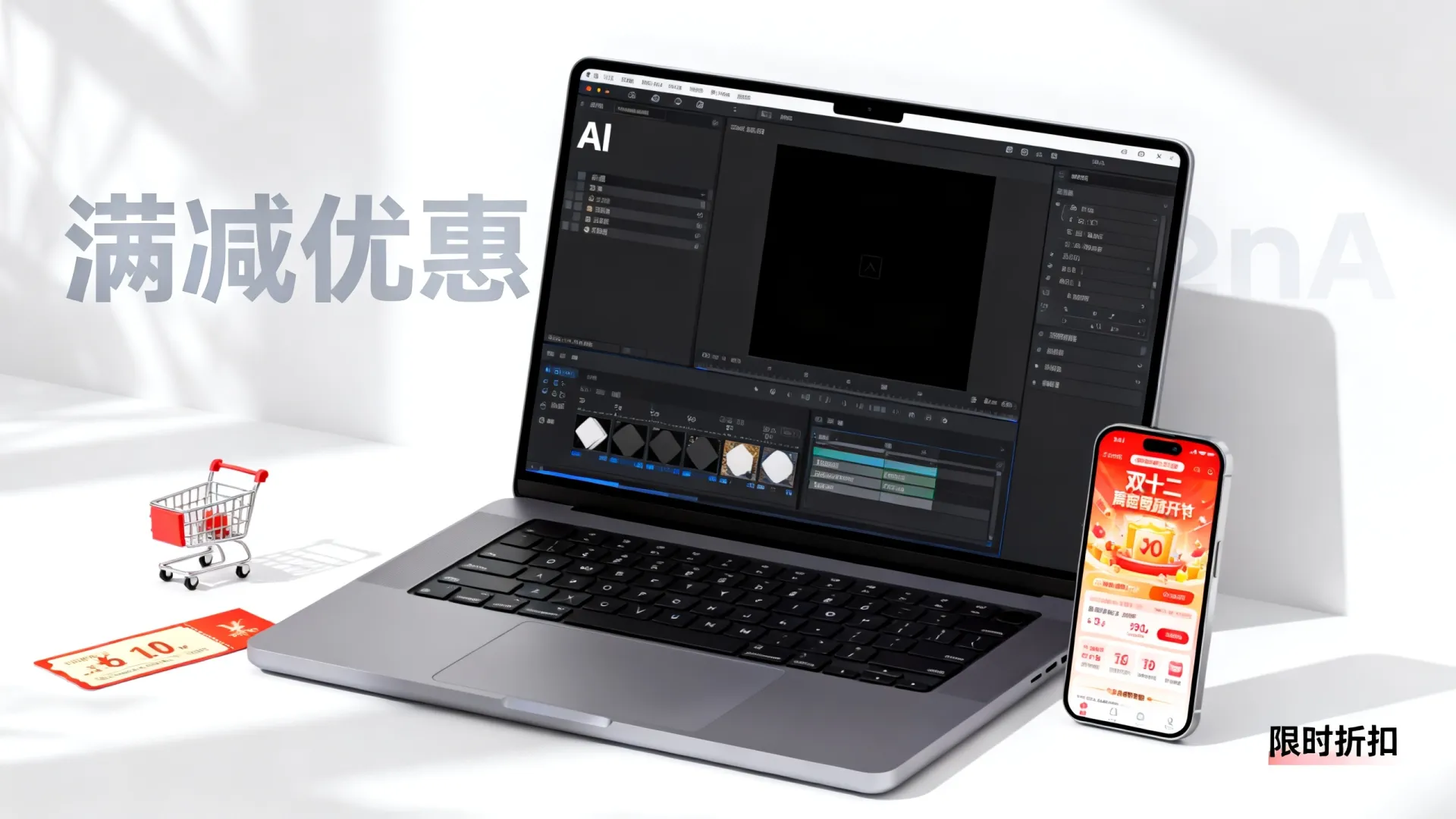 AI剪辑双十二活动 AI剪辑双十二活动