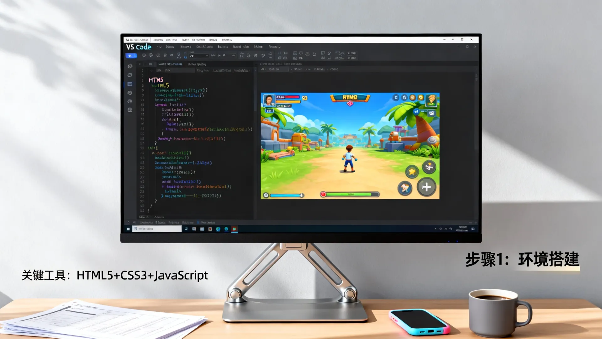 HTML5开发手游难吗?一文学会手游开发全流程教程 HTML5开发手游难吗?一文学会手游开发全流程教程