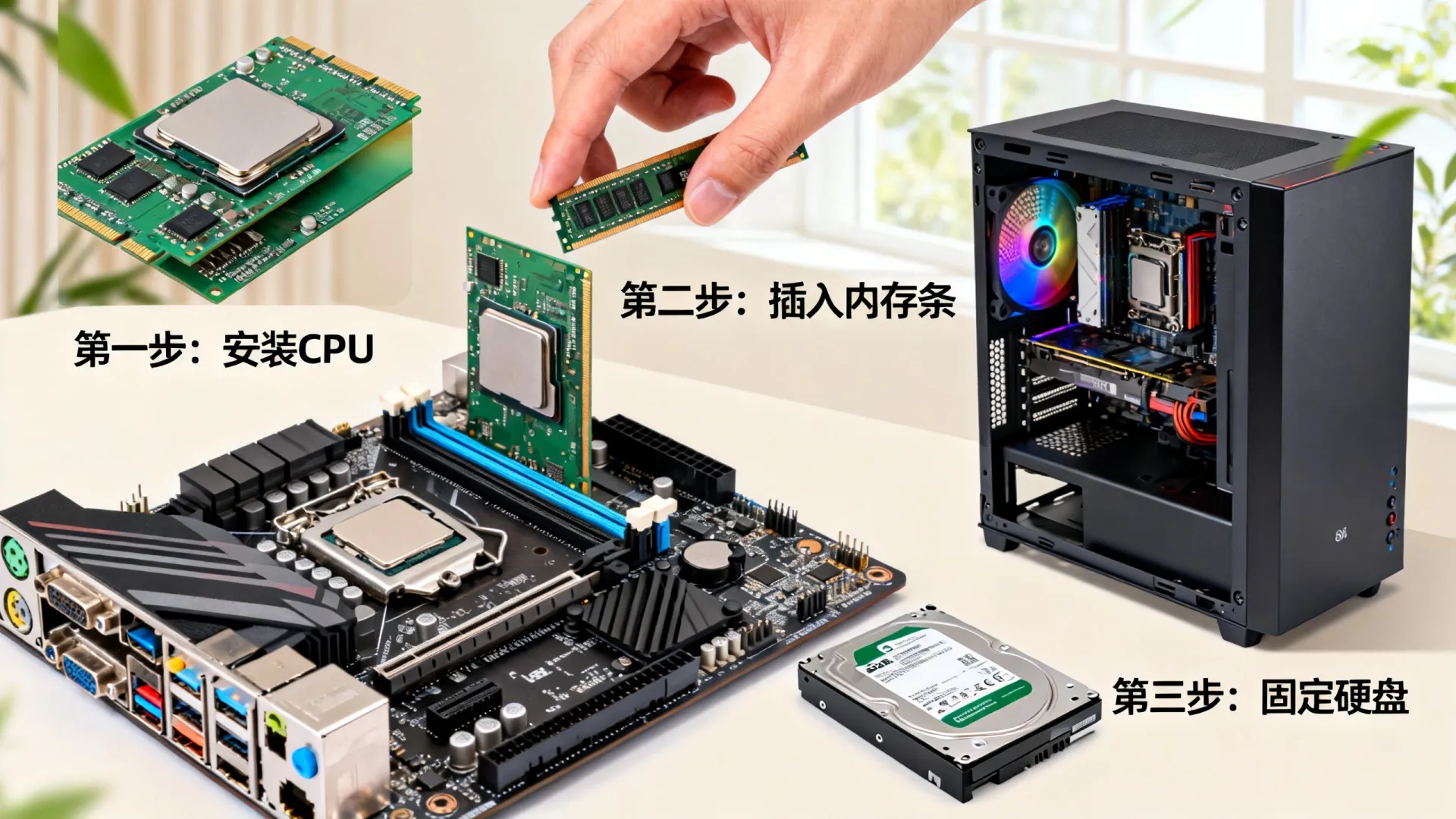 手搓电脑教程图解大全 手搓电脑教程图解大全