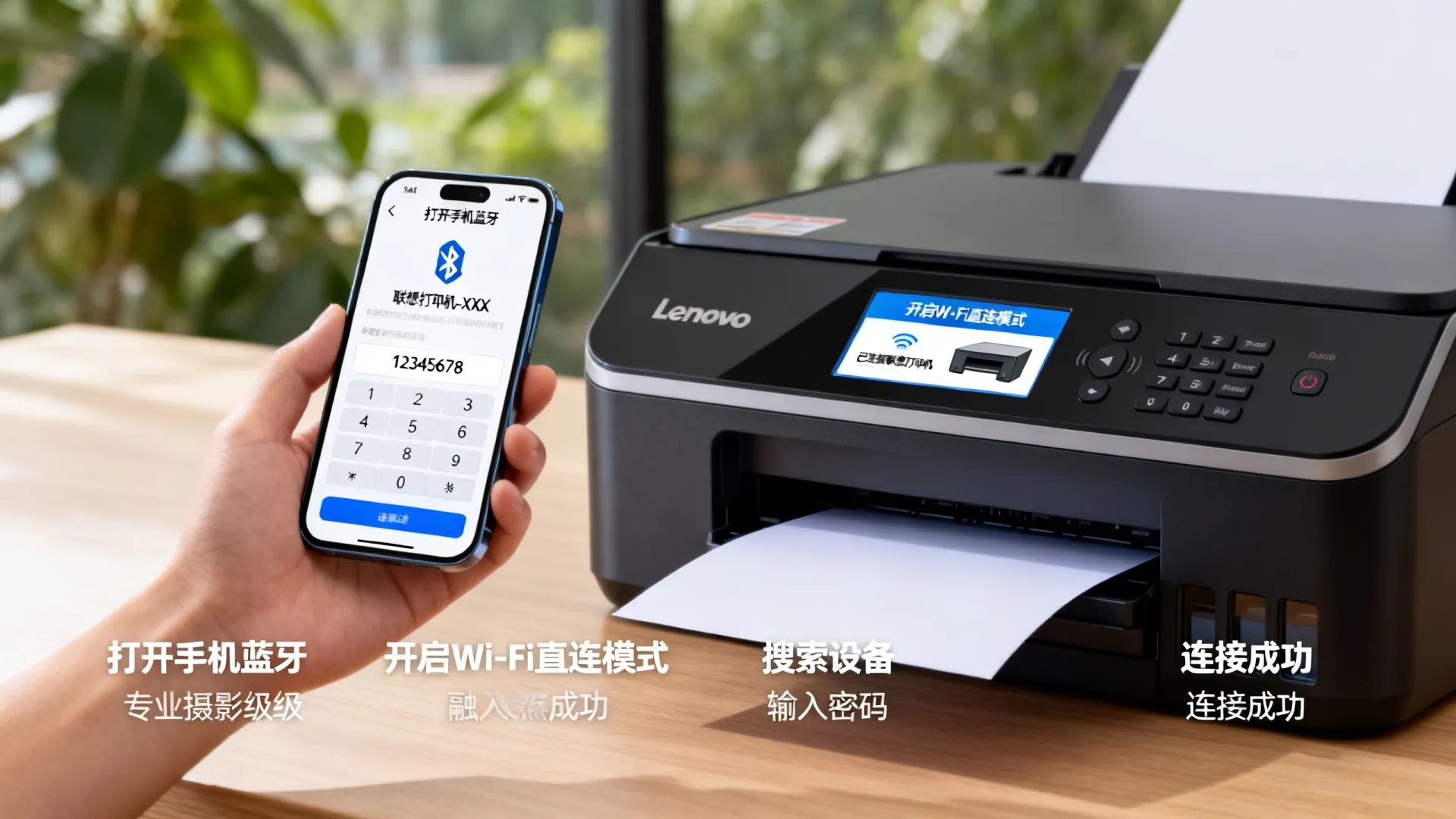 联想打印机手机连接打印机步骤