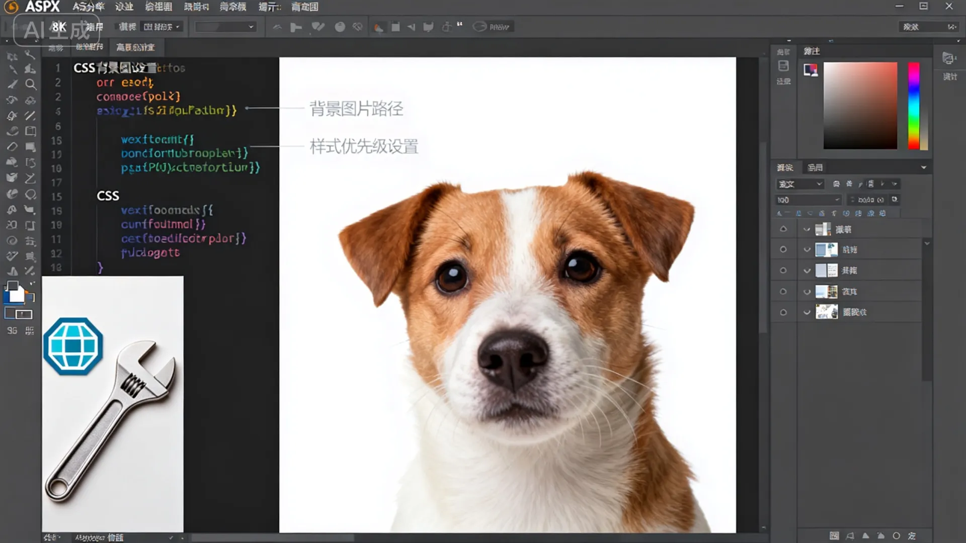 aspx里添加背景 aspx里添加背景