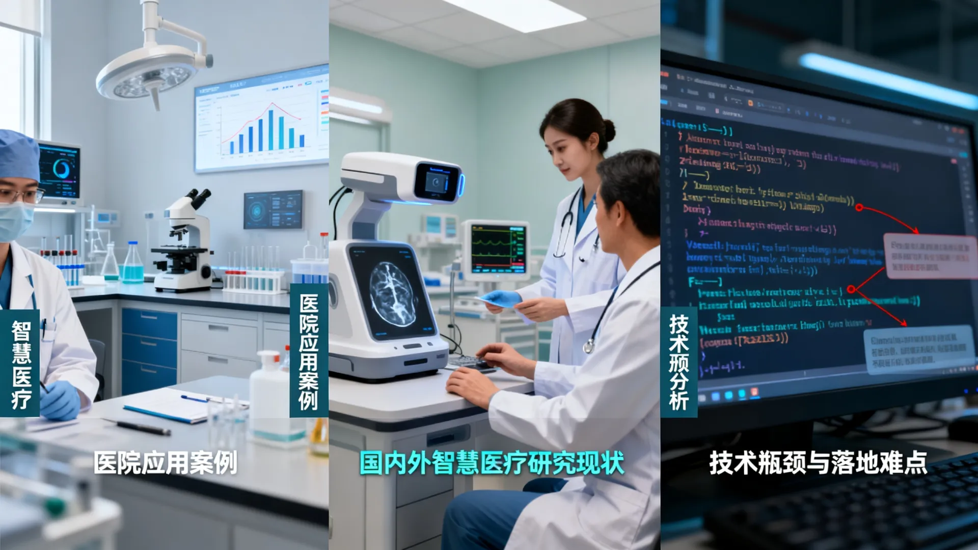 国内外智慧医疗研究现状如何?医院应用案例,国内外智慧医疗研究现状如何?技术瓶颈与落地难点 国内外智慧医疗研究现状如何