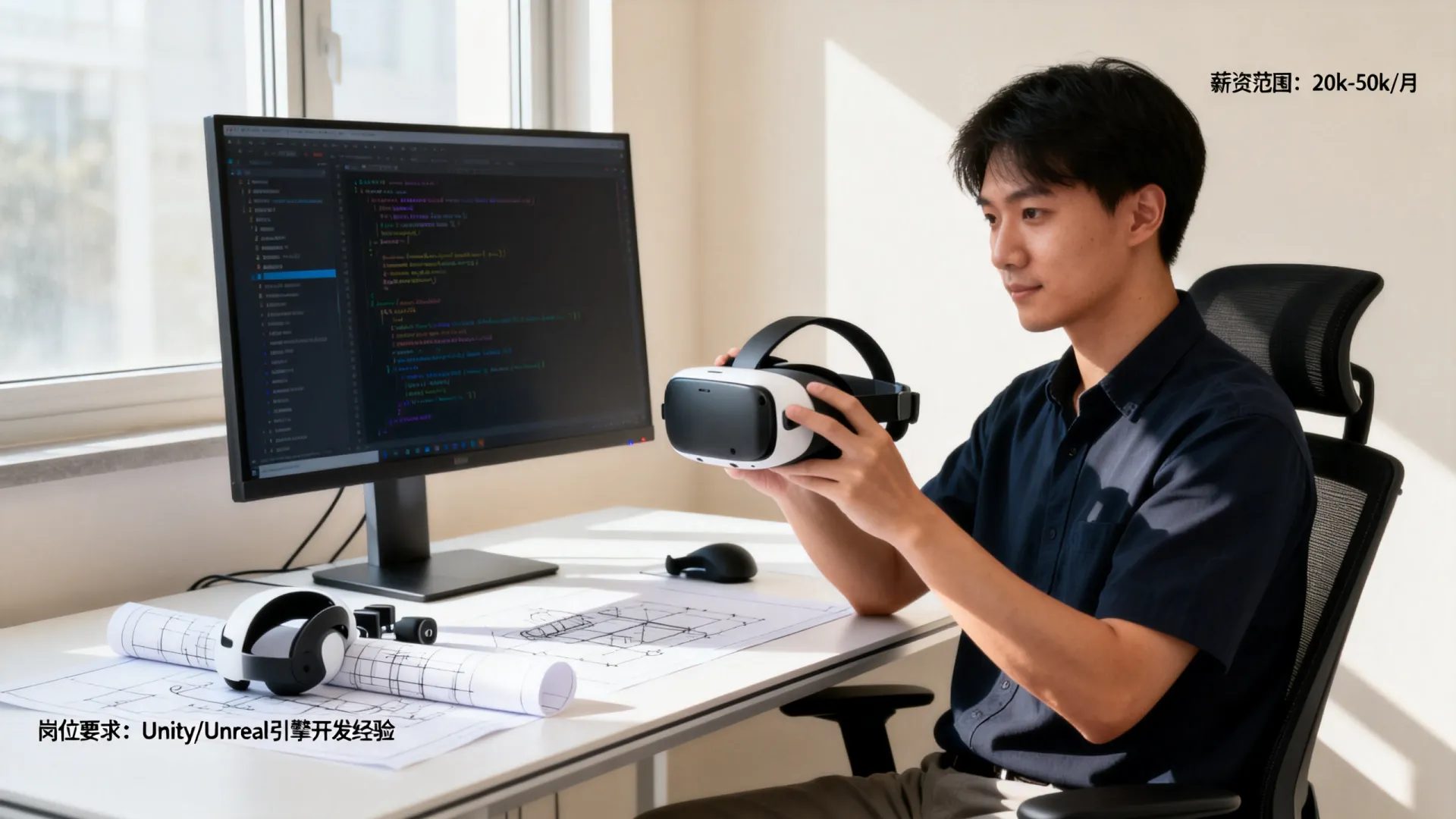 2026年VR开发招聘最新岗位要求
