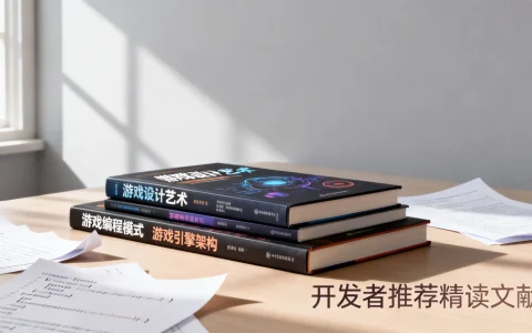 游戏开发必读书籍推荐，哪些文献值得开发者精读？