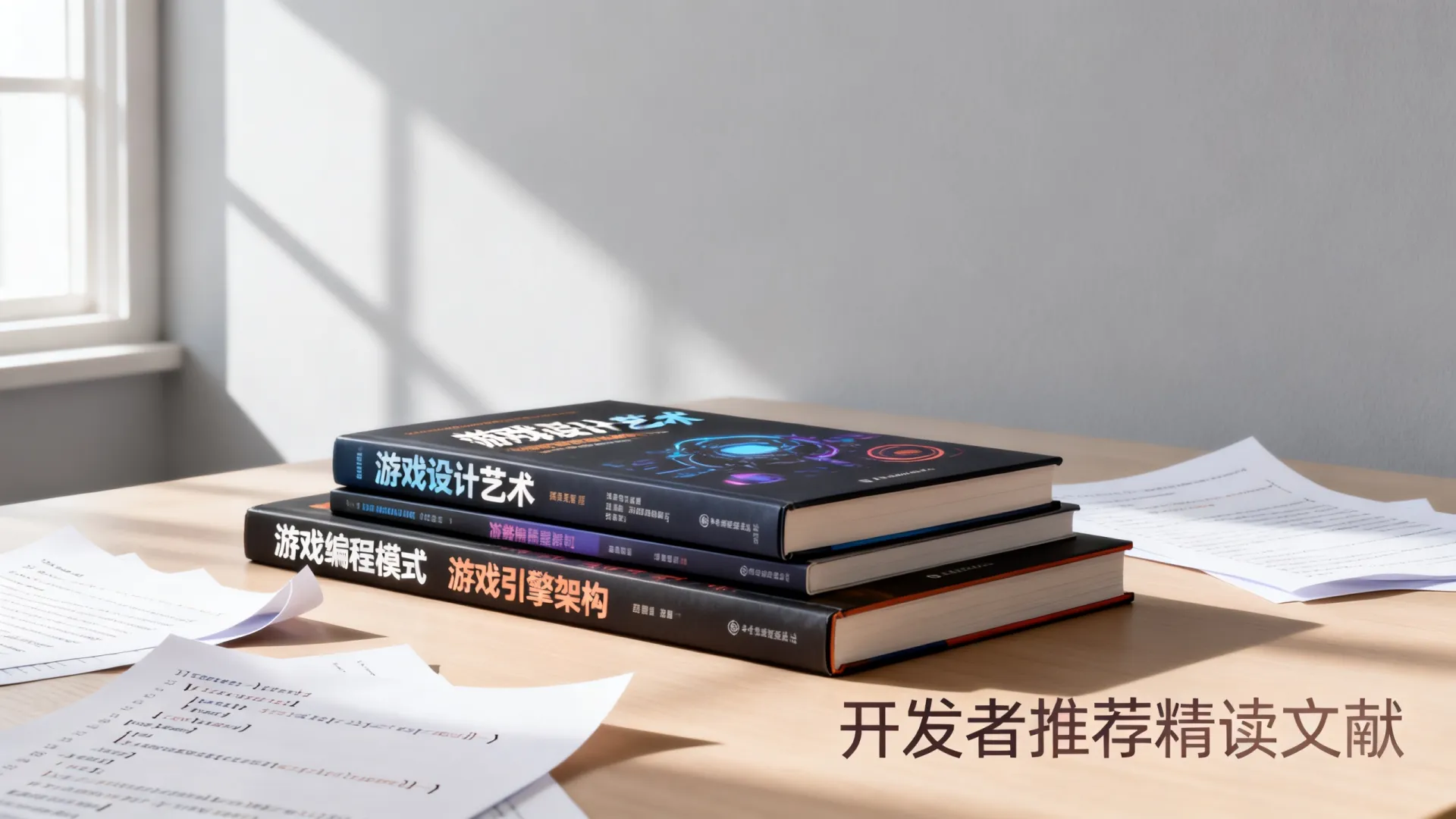 游戏开发必读书籍推荐,哪些文献值得开发者精读? 哪些文献值得开发者精读