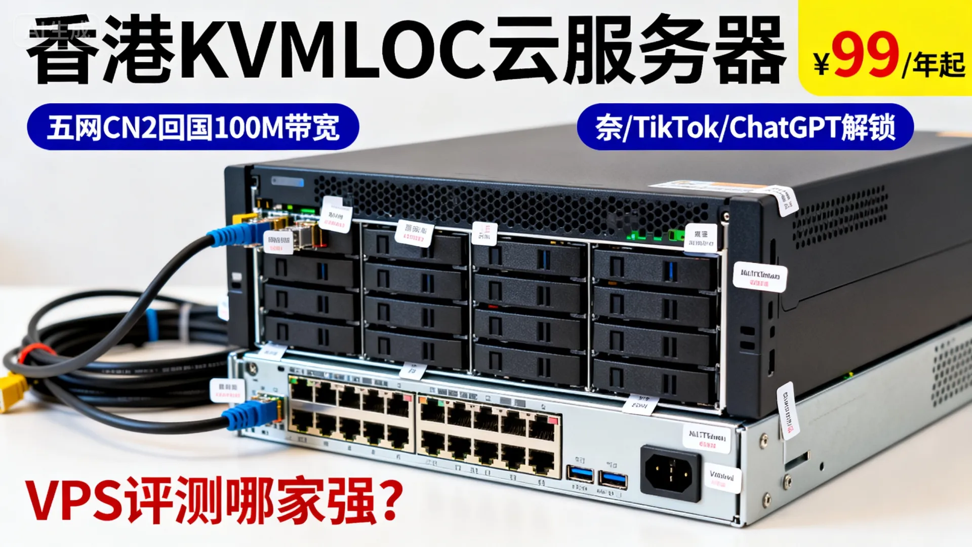KVMLOC:香港免备案五网CN2云服务器低至¥99/年,大带宽100M精品回国¥900起,解锁奈/TikTok/ChatGPT - VPS评测 - 国外VPS,国外VPS商家,评测及优惠 KVMLOC:香港免备案五网CN2云服务器低至¥99/年,大带宽100M精品回国¥900起,解锁奈/TikTok/ChatGPT - VPS评测 - 国外VPS,国外VPS商家,评测及优惠