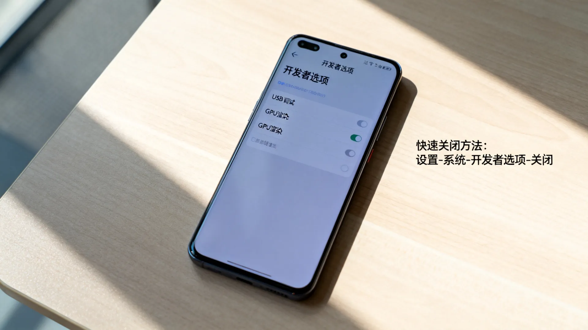 开发者选项为什么耗电?快速关闭方法省电30%! 开发者选项为什么耗电?快速关闭方法省电30%!