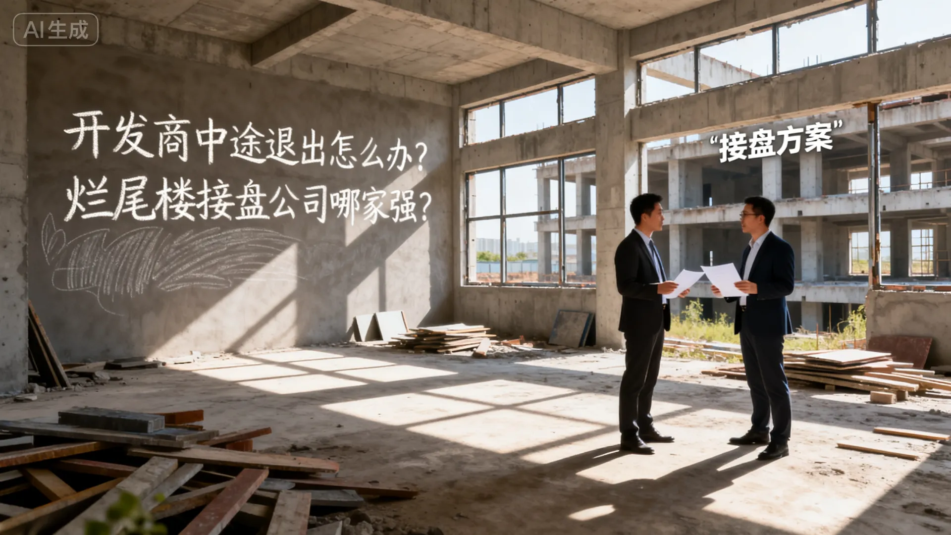 开发商中途退出怎么办?烂尾楼接盘公司哪家强? 开发商中途退出怎么办?烂尾楼接盘公司哪家强?