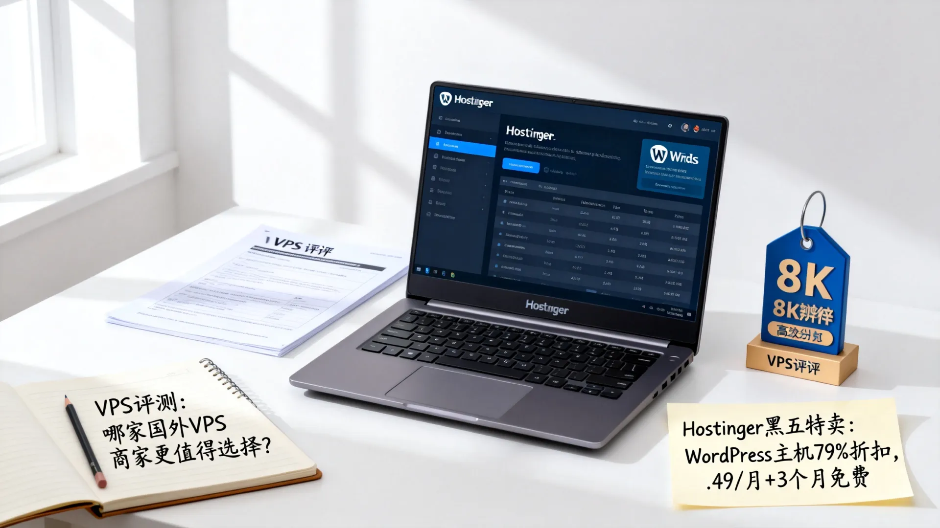 Hostinger黑五特卖 WordPress主机享高达79%折扣 仅.49/月+3个月免费赠期 - VPS评测 - 国外VPS,国外VPS商家,评测及优惠 Hostinger黑五特卖 WordPress主机享高达79%折扣 仅.49/月+3个月免费赠期 - VPS评测 - 国外VPS,国外VPS商家,评测及优惠