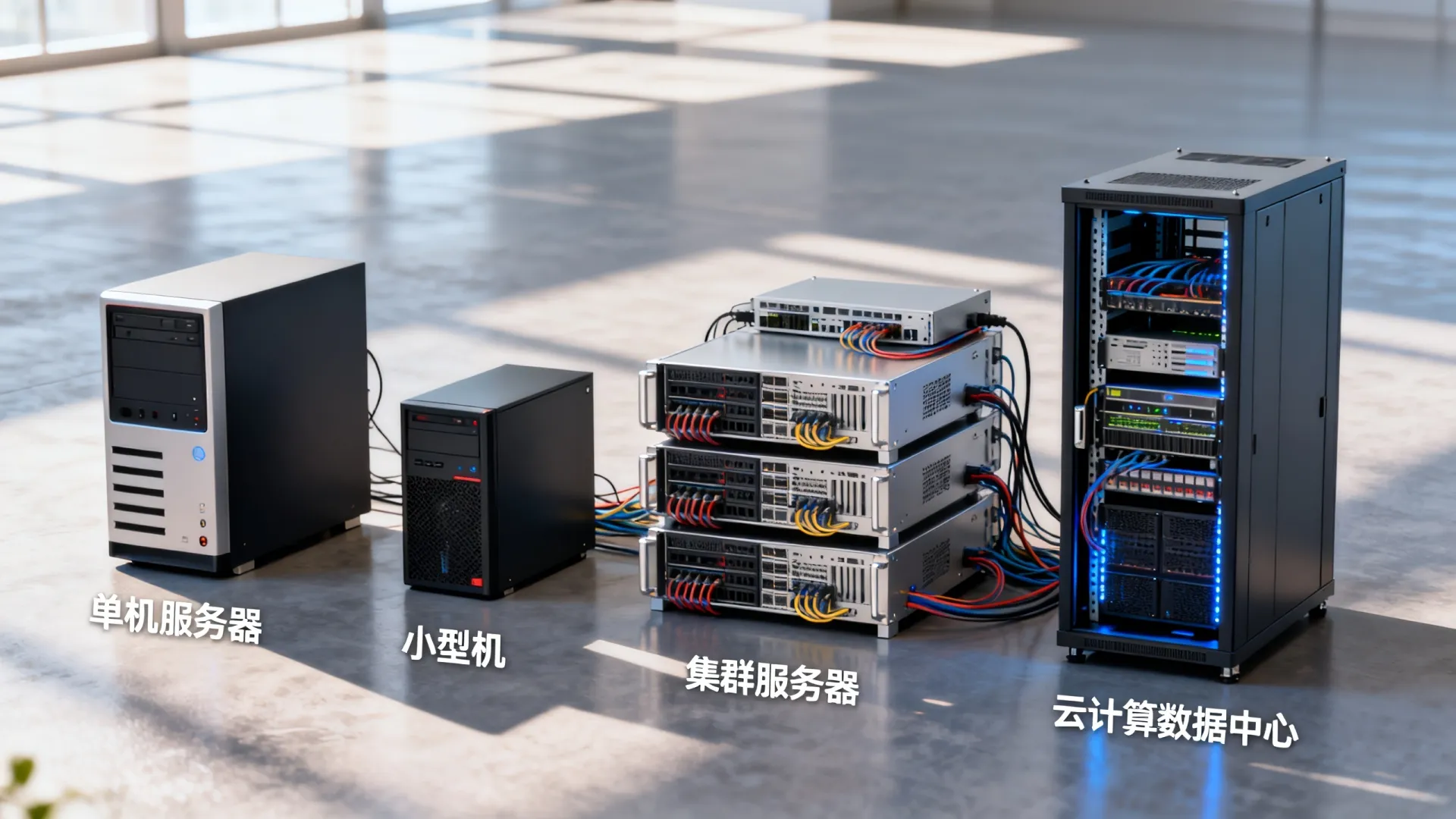 服务器架构有哪些?从单机到云计算的演进之路 从单机到云计算的演进之路