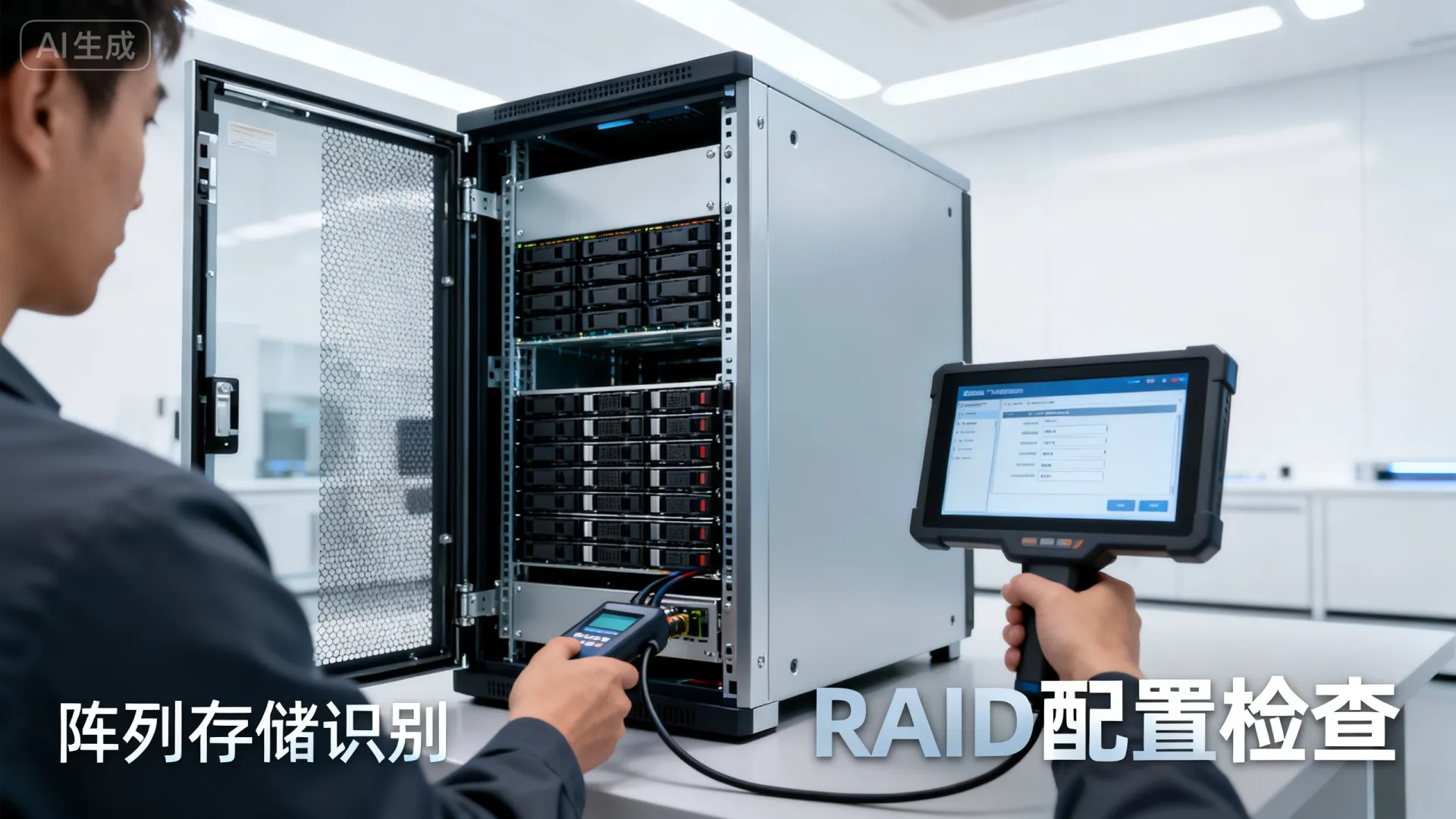 服务器为何无法识别阵列存储？RAID配置错误排查方法