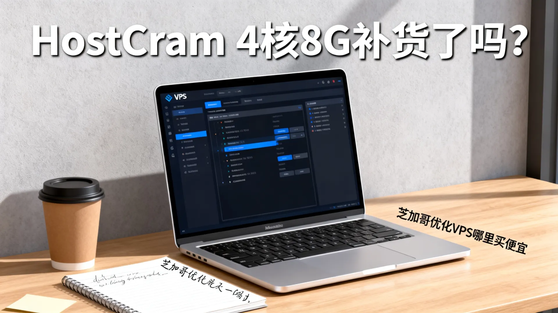 HostCram 4核8G补货了吗?,芝加哥优化VPS哪里买便宜 HostCram 4核8G补货了吗