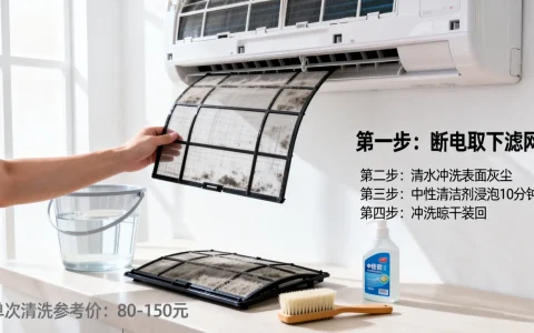 如何自己清洗空调滤网？|空调清洗价格一般多少钱一次