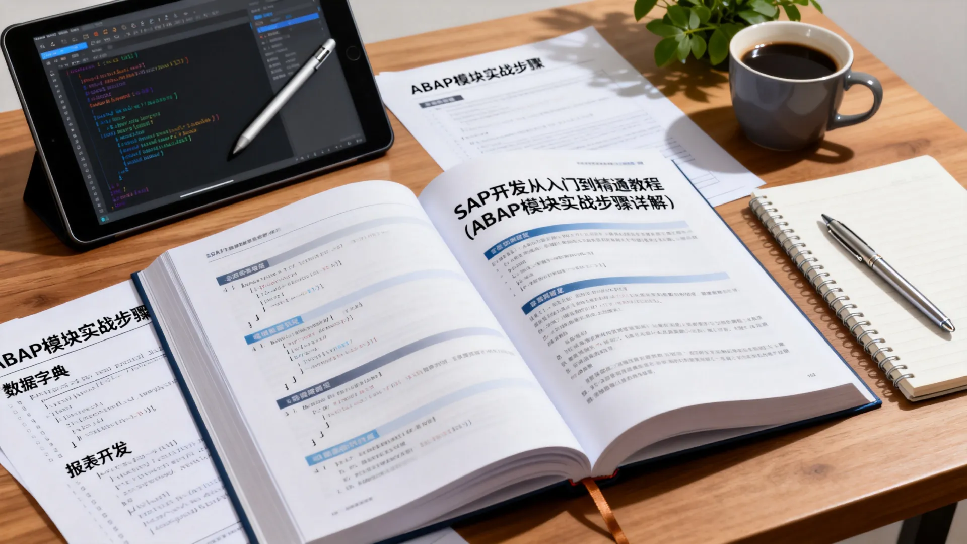 SAP开发从入门到精通教程(ABAP模块实战步骤详解) SAP开发从入门到精通教程