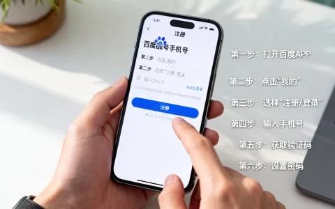 怎么注册百度账号，手机号注册详细步骤是什么？