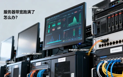 服务器带宽跑满了怎么办？带宽跑满是什么原因导致的？